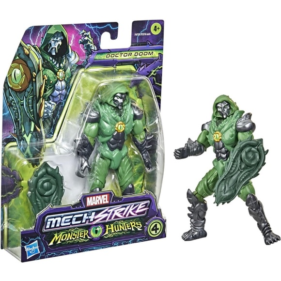 Marvel - Dr. DOOM- Mech Strike Monster Hunter Action Figure NIB - Picture 1 of 2